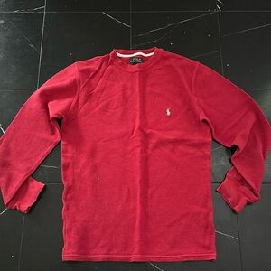 Red Ralph Lauren thermal